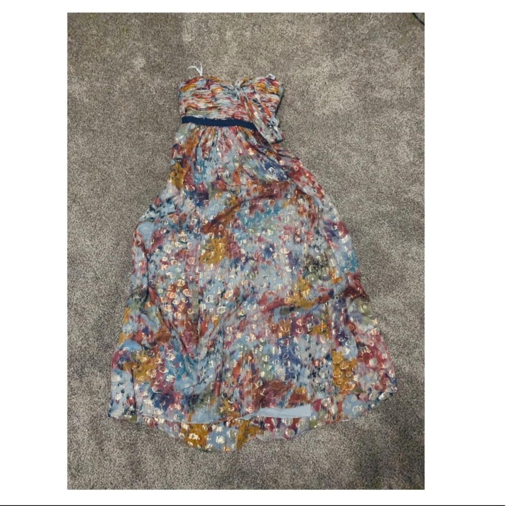 BCBG MAXAZRIA watercolor dress